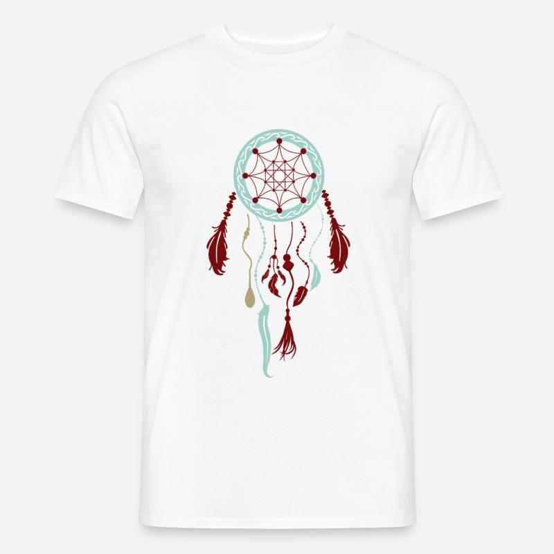 TRAUMFÄNGER - Männer T-Shirt - Weiß