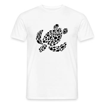 Sea Turtle Sea Ocean Animals Turtle - Men's T-Shirt - white - Front - AI Model Male 178 dark (178cm)