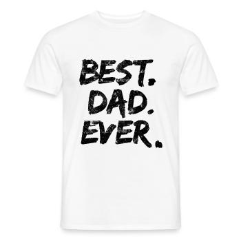 Der Beste Papa - Männer T-Shirt - Weiß - Vorne - AI Model Male 178 dark (178cm)
