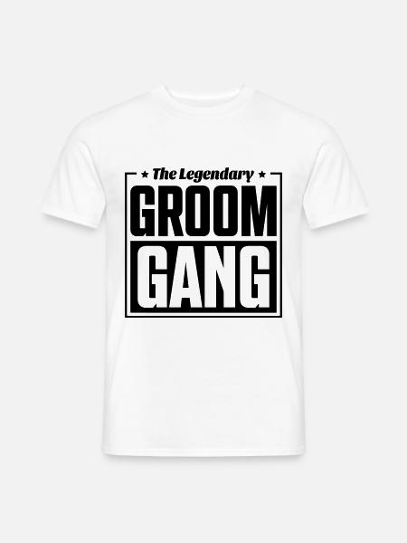 groom gang - Männer T-Shirt - Weiß