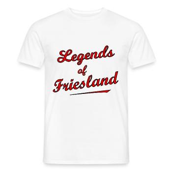 Legenden aus Friesland - Männer T-Shirt - Weiß - Vorne - AI Model Male 178 dark (178cm)