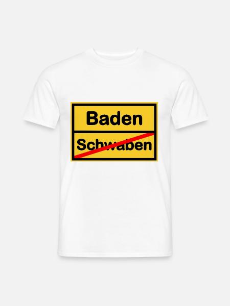 Lieber in Baden Deutschland - Männer T-Shirt - Weiß