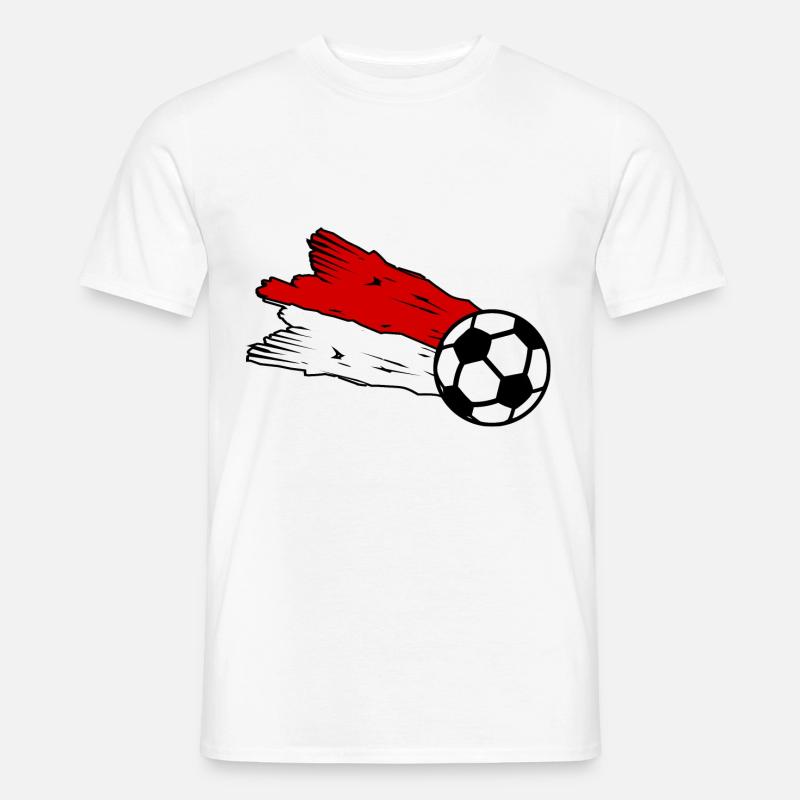 Die Polen Unterstützer - Männer T-Shirt - Weiß