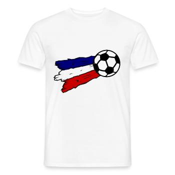 Die Fußballer aus Holland - Männer T-Shirt - Weiß - Vorne - AI Model Male 178 dark (178cm)