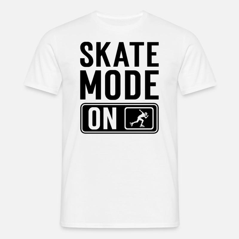 Rollerskating - Männer T-Shirt - Weiß