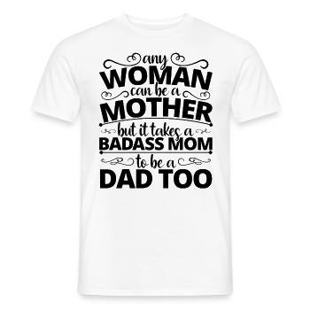 Maman Maman Mère Fête des Mères Femmes Cadeau - T-shirt homme - blanc - Devant - AI Model Male 178 dark (178cm)