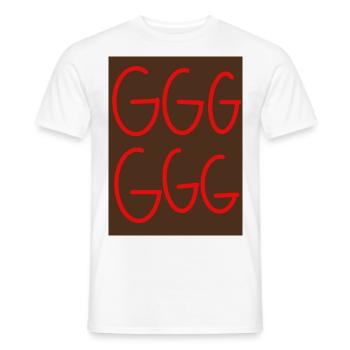 Gacheuman star héro. - T-shirt homme - blanc - Devant - AI Model Male 178 dark (178cm)