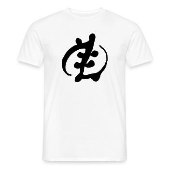Egypte Ancien symbole Dieu - T-shirt homme - blanc - Devant - AI Model Male 178 dark (178cm)