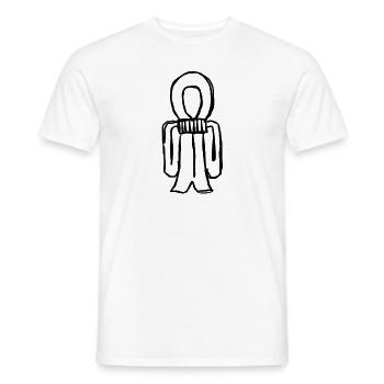 Egypte Symbole Ancien Tiet - T-shirt homme - blanc - Devant - AI Model Male 178 dark (178cm)
