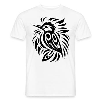 Pic Amérindien Zodiaque - T-shirt homme - blanc - Devant - AI Model Male 178 dark (178cm)
