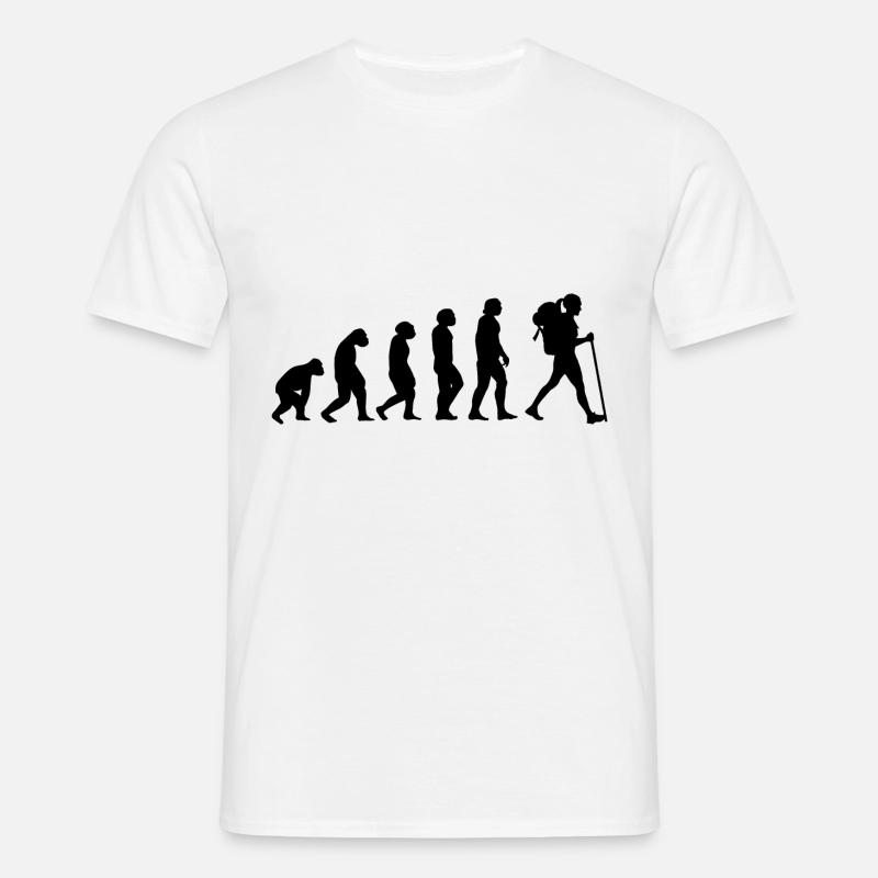 Évolution et migration - (2) - T-shirt Homme - blanc