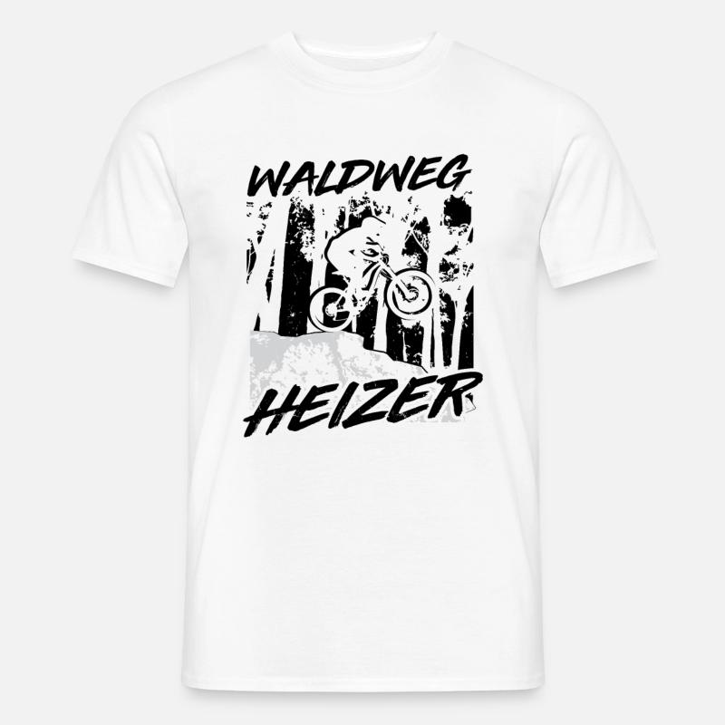 Waldweg Heizer - (f.w) - Männer T-Shirt - Weiß