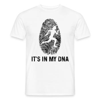 C’est dans mon ADN 1 - - T-shirt homme - blanc - Devant - AI Model Male 178 dark (178cm)