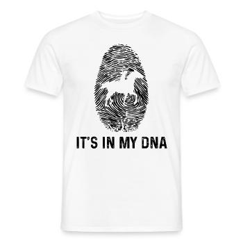 C’est dans mon ADN 1 - - T-shirt homme - blanc - Devant - AI Model Male 178 dark (178cm)