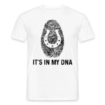 C’est dans mon ADN 2 - - T-shirt homme - blanc - Devant - AI Model Male 178 dark (178cm)