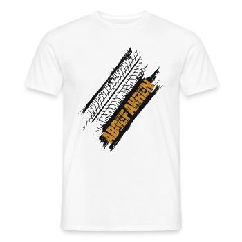 Rallye Motorsport VTT - T-shirt homme - blanc - Devant - AI Model Male 178 dark (178cm)