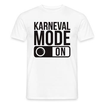 Mode Karneval sur Fasching Fasnet - T-shirt homme - blanc - Devant - AI Model Male 178 dark (178cm)