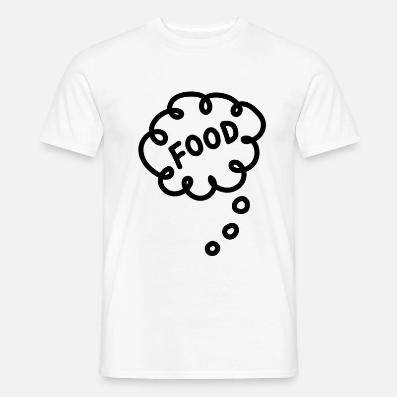 Essen - Männer T-Shirt - Weiß