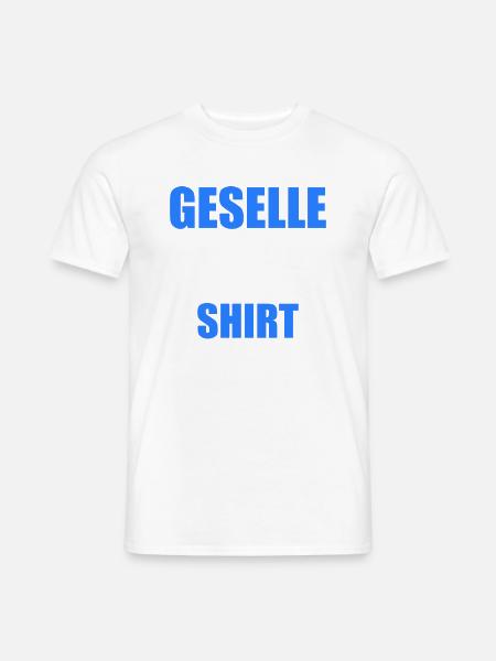 Gesellenbrief Abschluss Geselle 2022 - Männer T-Shirt - Weiß