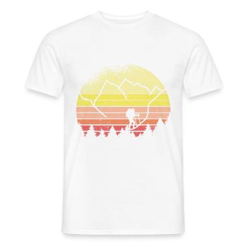 Wanders Vintage - - Men's T-Shirt - white - Front - AI Model Male 178 dark (178cm)