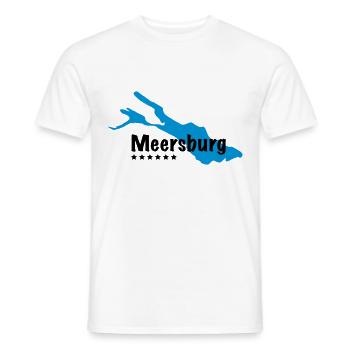 Meersburg Bodensee - Männer T-Shirt - Weiß - Vorne - AI Model Male 178 dark (178cm)