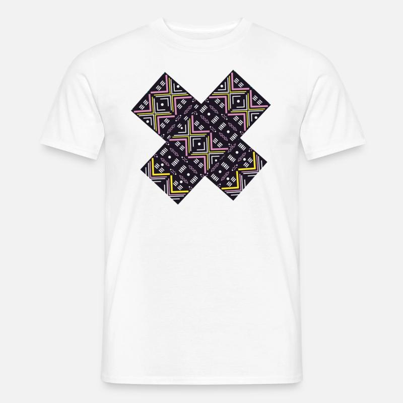 FARBE WACHS - Männer T-Shirt - Weiß