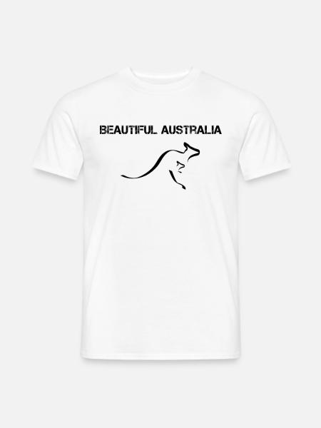 Schönes Australien - Männer T-Shirt - Weiß