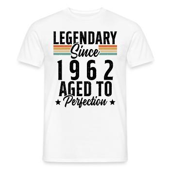 Legendär seit 1962 - Männer T-Shirt - Weiß - Vorne - AI Model Male 178 dark (178cm)