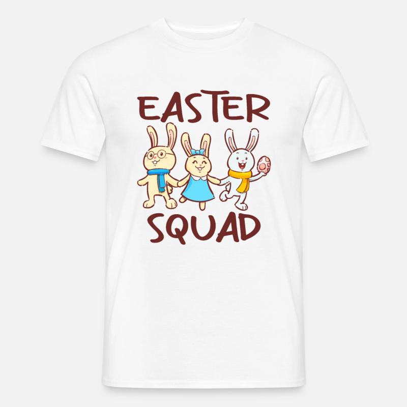 Easter Squad Egg Hunt - Männer T-Shirt - Weiß