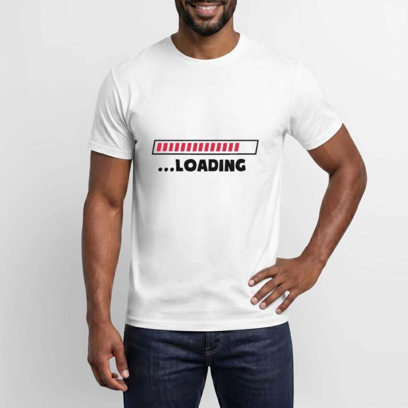 loading loading bar Men’s T-shirt