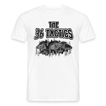 karpfen Angler Geschenk Karpfen fischen Fischer - Männer T-Shirt - Weiß - Vorne - AI Model Male 178 dark (178cm)