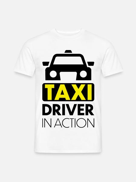 Taxi - T-shirt homme - blanc