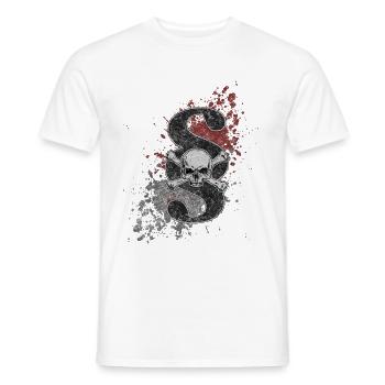 Paragraph Jolly Roger - Männer T-Shirt - Weiß - Vorne - AI Model Male 178 dark (178cm)