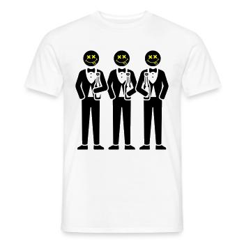 Bachelor Party Crew Bachelor Party - Men's T-Shirt - white - Front - AI Model Male 178 dark (178cm)