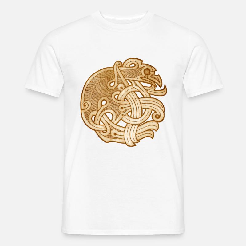 Cuervo Viking - Männer T-Shirt - Weiß