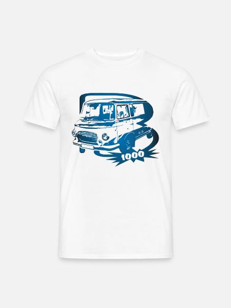 Barkas B1000 Transporter - Männer T-Shirt - Weiß
