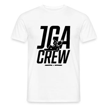 Junggesellen Crew Jga Betrunken - Männer T-Shirt - Weiß - Vorne - AI Model Male 178 dark (178cm)