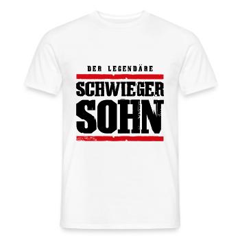 schwiegersohn legende - Männer T-Shirt - Weiß - Vorne - AI Model Male 178 dark (178cm)