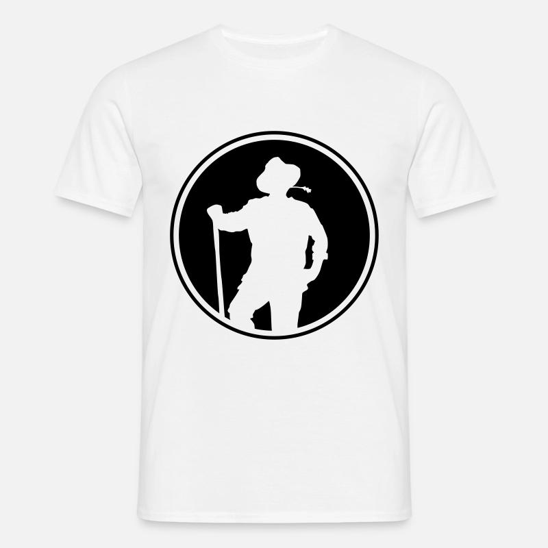 farmer kreis - Männer T-Shirt - Weiß