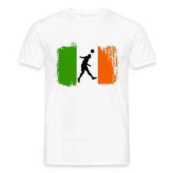 Football Ireland Sport - Men's T-Shirt - white - Front - AI Model Male 178 dark (178cm)