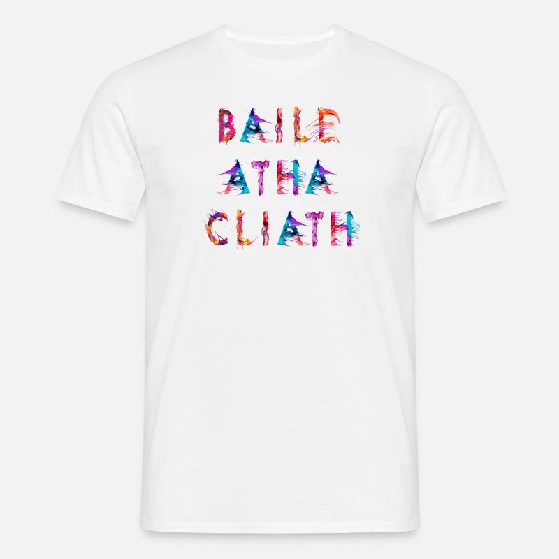 Baile atha cliath dublin - Men's T-Shirt - white