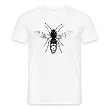 La brape - T-shirt homme - blanc - Devant - AI Model Male 178 dark (178cm)