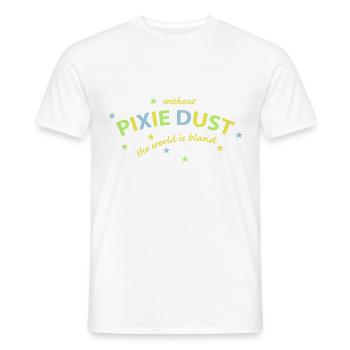 pixie dust (b) - Männer T-Shirt - Weiß - Vorne - AI Model Male 178 dark (178cm)