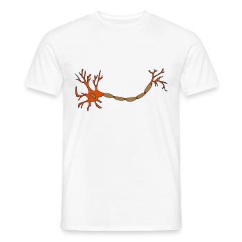 annoy - Men's T-Shirt - white - Front - AI Model Male 178 dark (178cm)