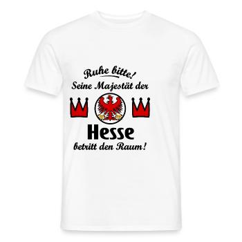 Le roi de Hesse - T-shirt homme - blanc - Devant - AI Model Male 178 dark (178cm)
