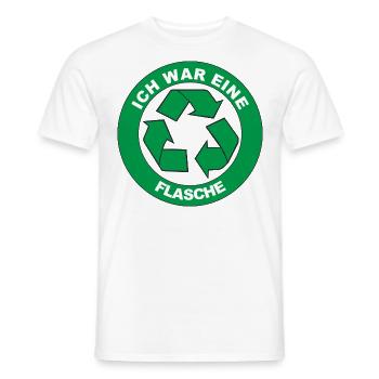 Fun Shirt unser Bestseller ich war eine - Männer T-Shirt - Weiß - Vorne - AI Model Male 178 dark (178cm)