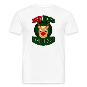 Christmas Christmas Christmas Christmas - Men's T-Shirt - white - Front - AI Model Male 178 dark (178cm)