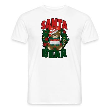 Christmas Christmas Christmas Christmas - Men's T-Shirt - white - Front - AI Model Male 178 dark (178cm)