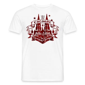 My cathedral II - Men's T-Shirt - white - Front - AI Model Male 178 dark (178cm)
