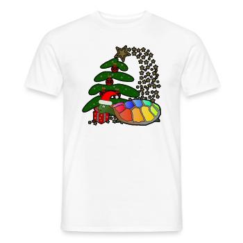 Christmas Christmas Christmas Christmas X-Mas - Men's T-Shirt - white - Front - AI Model Male 178 dark (178cm)